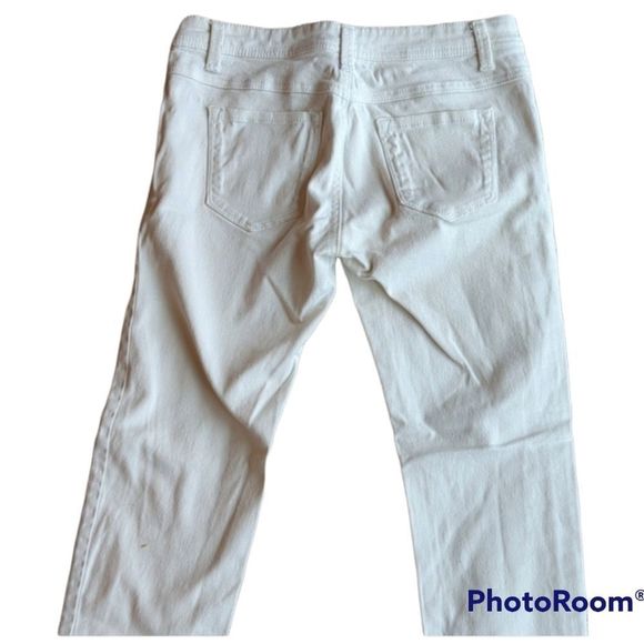 Women's White Jeans Size Medium, Wet Seal, Women's Denim, White Jeans, Summer - Picture 4 of 5